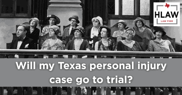Vintage image of a jury, potentially in a Texas courtroom, illustrating the question 'Will my Texas personal injury case go to trial?' for a Fort Worth law firm blog.