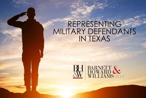 Military Defendants in Texas Military Veteran Attorney