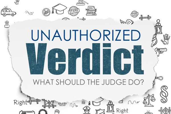 Judge Reform Unauthorized Verdict