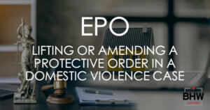 EPO Drop Protective Order Texas