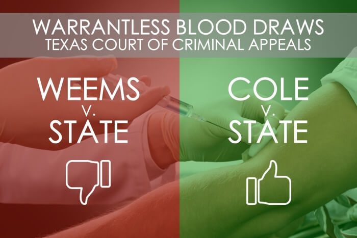 Warrantless Blood Draw DWI CCA