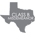 Texas Crimes Class B Misdemeanor