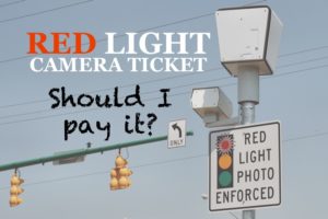 why can t i pay my red light ticket online