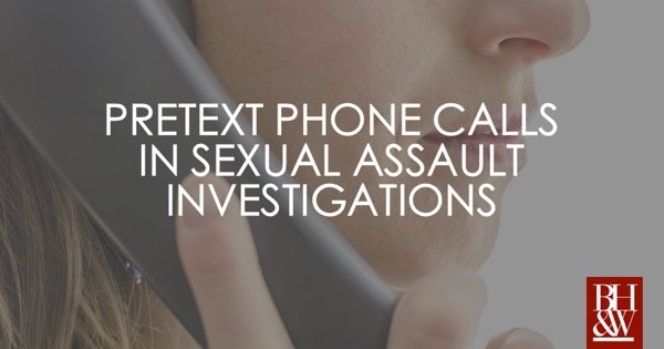 Pretext Phone Call Texas Sexual Assault