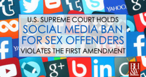 Packingham Social Media Ban for Sex Offenders