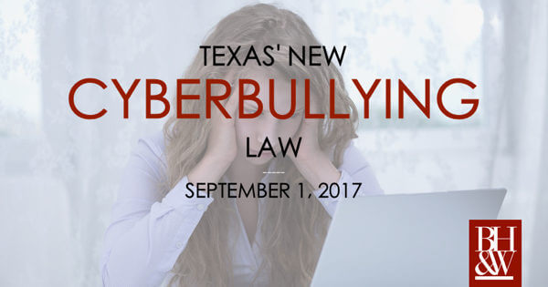 Texas Cyberbullying Law | David's Law