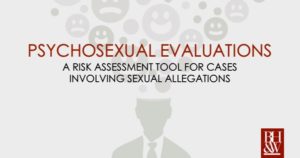 psychosexual evaluation sex offender risk assessment