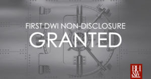 Seal DWI Conviction Texas