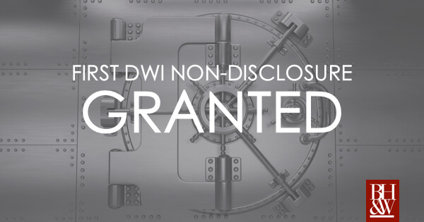 Seal DWI Conviction Texas