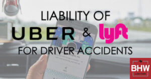 Uber Lyft Accident Claim Liability Texas