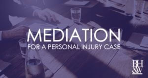 Personal Injury Case Mediation