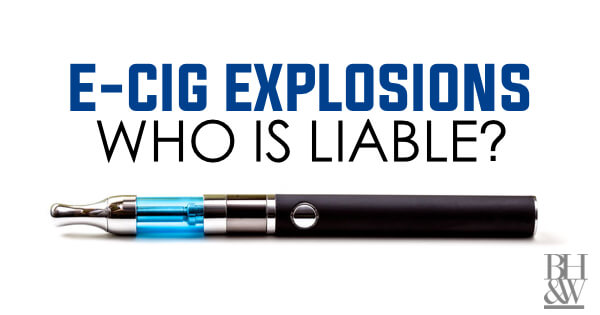 E-Cigarette Exploding Battery Texas