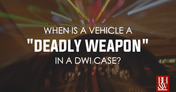 Deadly Weapon DWI Couthren v State