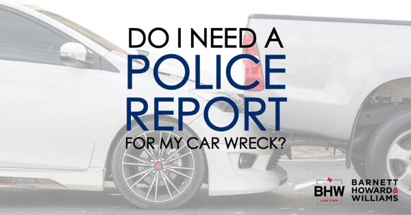 Car accident Police Report