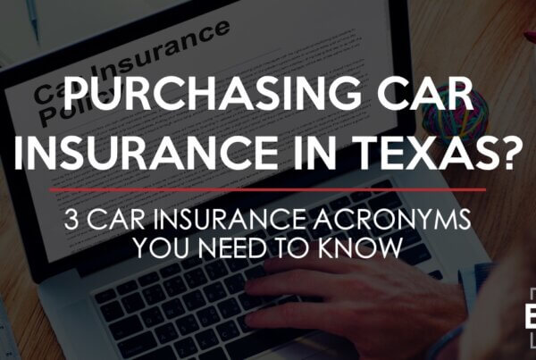 UM UIM PIP Insurance Texas