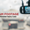 Dashcam recording Texas car accident evidence for personal injury case