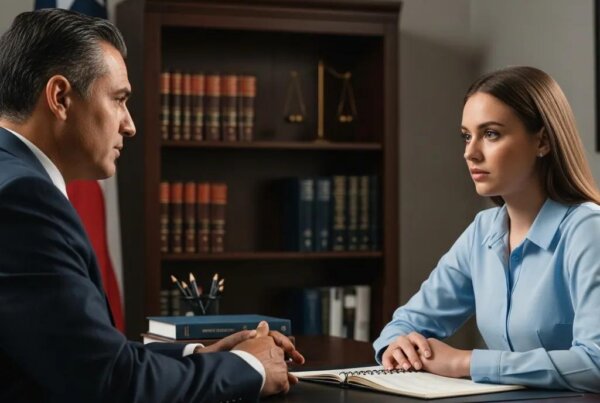 Fort Worth attorney consulting with a client about sex crimes defense